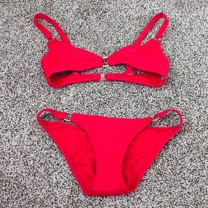 Melissa Odabash Red Bikini, Size 4, worn once